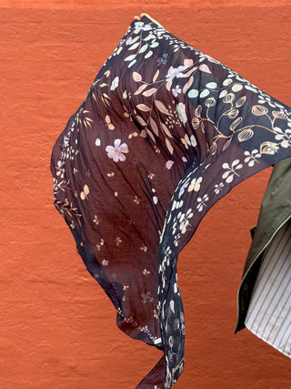 Bomuldstørklæde, Authumn Blues