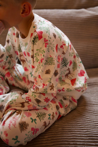 Cozy Christmas Sweatset (Kids), Mistletoe