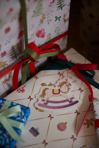 Gavepapir, 5 m, Danish Christmas