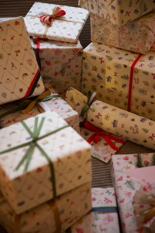 Gavepapir, 5 m, Cookie