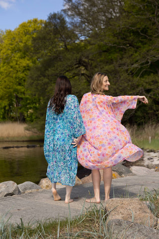 Lucia Kimono, Botanical Pansy