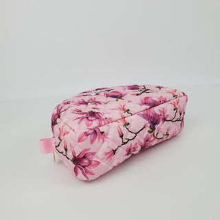 Quiltet Kosmetikpung, Pink Magnolia