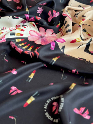 Lipstick, Square Silk Scarf