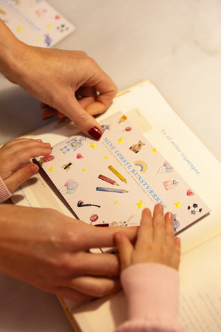 Malebog: Mine første kunstværker