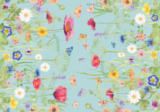 Gavepapir, 5 m, Wild Flowers